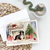 Dog Christmas Cards Pack of 8 Bernese Mountain