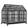 Heavy-Duty Metal Dog Crate 52"
