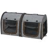 Portable PawHut Small Dog/Cat Cage with Soft Cushions