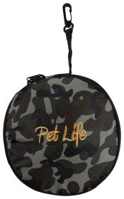 Double Food and Water Travel Pet Bowl