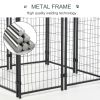 Dog Playpen with Lockable Door