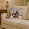 Santa Decorative Pillow Rottweiler