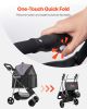 Dog Stroller with Detachable Carrier