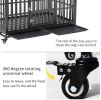 Heavy-Duty Metal Dog Crate 52"