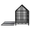 Heavy-Duty Metal Dog Crate 52"