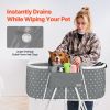 Elevated Pet Shower & Bathtub for Small/Medium Dogs