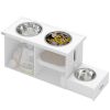 Slow Feeder Elevated Dog Bowls for Large Dogs