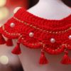 Red Festive Pet Scarf Collar