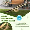 Wooden Dog Agility Seesaw for Training