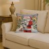 Santa Decorative Pillow Sheepdog