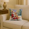 Santa Decorative Pillow Golden