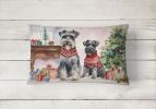Schnauzer Throw Pillow