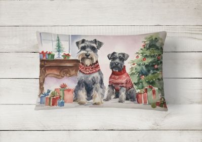Schnauzer Throw Pillow