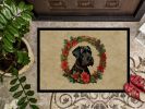 Holiday Entry Rug Giant Schnauzer