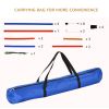 PawHut Outdoor Dog Agility Set with Carry Bag