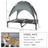 Dog Bed with Removable Canopy