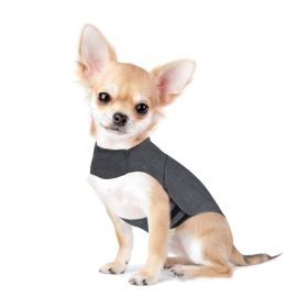 Anxiety Relief Dog Coat (Option: Heather Gray-XXL)
