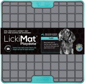 Lick Mat Playdate Tuff (Option: TUFF Playdate Turquoise)
