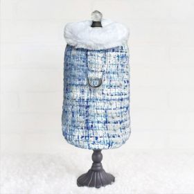 Dog Coat Annabella (Color: Sky, size: MD)
