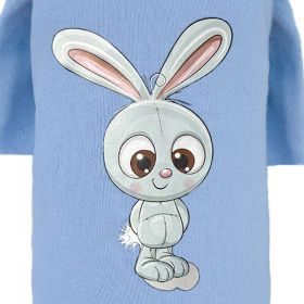 Dog Tee Collection (Color: Baby Blue Bunny, size: MD)