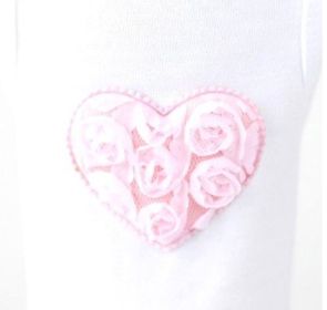 Dog Dress Puff Heart (Color: Pink, size: SM)