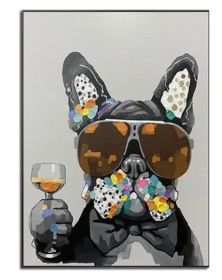 Dog Oil Painting (size: 150x220cm)