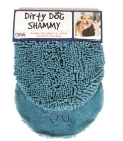 Dog Shammy Towel (Color: Pacific Blue)