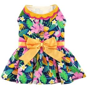 Floral Dog Dress (size: small)