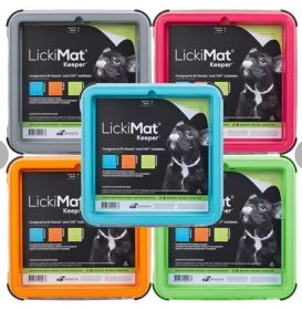 Lick Mat Keeper (Option: Keeper Pink)