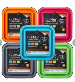 Lick Mat Outdoor (Option: Outdoor Keeper Green)