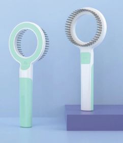 Pet Grooming Rake 360 Degree (Color: Green)