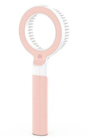Pet Grooming Rake 360 Degree (Color: Pink)