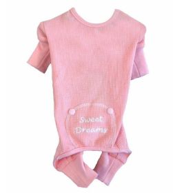 Pink Warm Dog Pajamas (size: X-Small)