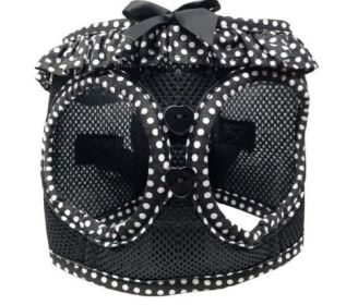 Polka Dot Ruffle Black White (size: X-Small)