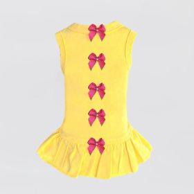 Dog Dress Summer Dreams (Color: Yellow, size: XXS)
