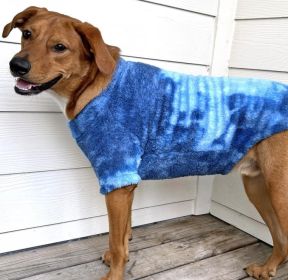 Tie Dye Blue Pullover (size: 2XL)
