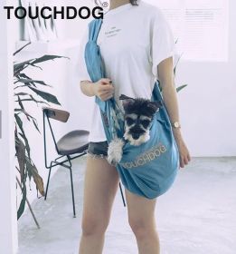 Over-The-Shoulder Pet Carrier (Color: Blue)