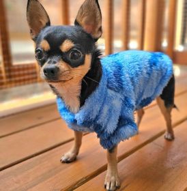Tie Dye Blue Pullover (size: small)