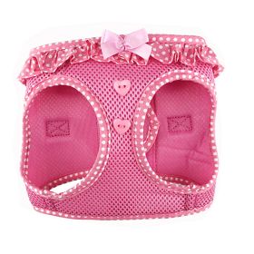 Pink Polka Dot Ruffle (size: X-Small)