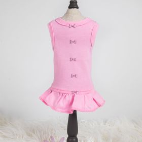 Dog Dress Collection Candy (Color: Pink, size: MD)