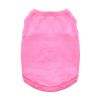 100% Cotton Dog Tanks - Carnation Pink