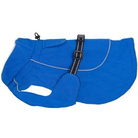 Alpine All-Weather Dog Coat - Red and Black (size: 3X-Large)