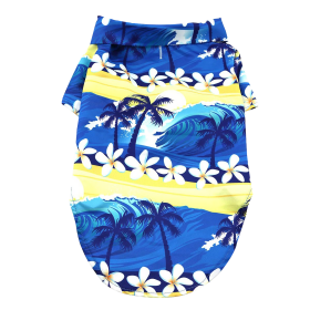 Hawaiian Camp Shirt - Catching Waves (size: 2X-Large)