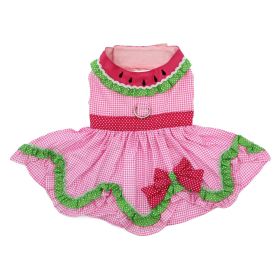 Watermelon Dog Dress. (size: large)