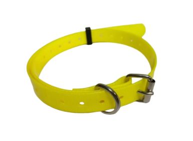 Dog Training Collar Pet Equipment (Color: Yellow)