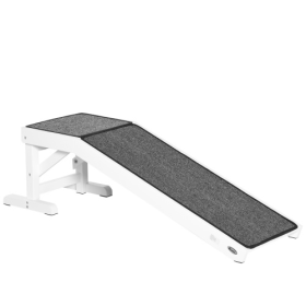 Dog Bed Ramp Non-Slip (Color: White)