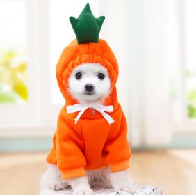 Fruit Print Dog Hoodie (Option: 3 Style-XS)