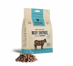 Freeze Dried Raw Beef Dog Food (size: 5.5 oz)