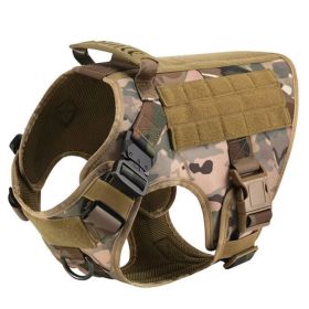 Camouflage Dog Harness and Leash Set (Option: Camouflage-M)
