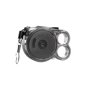 Lightweight Pet Retractable Leash (Color: Black)